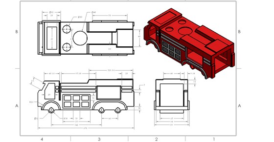 Engineering: Toy Fire Truck Design